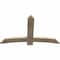 Ekena Millwork Bellingham Rough Sawn Timber Gable Bracket, Douglas Fir, 60"W x 38"H x 2"D x 6"F, 15/12 Pitch GBW060X38X0206BEL00RDF - alternate 3